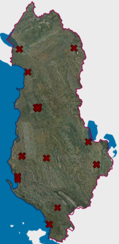 Infrastruktura për Monitorimin e Mjedisit, Rrjeti i monitorimit të ...